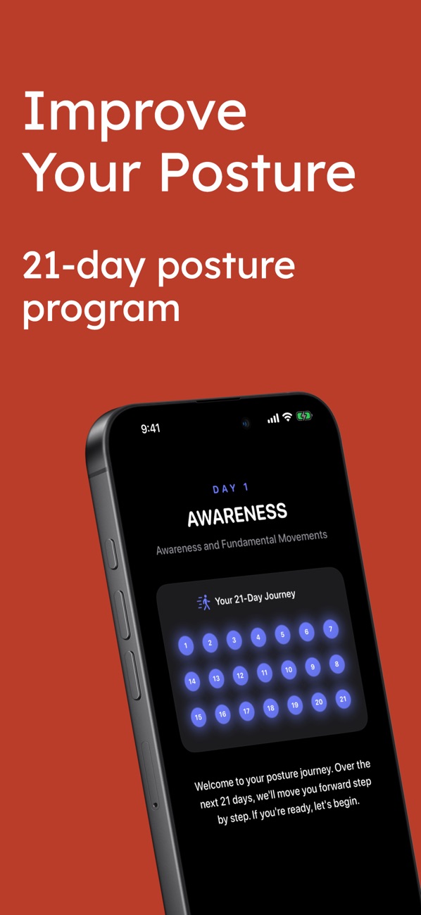 Posturist app screenshot